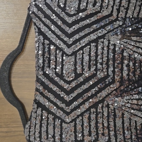 CITY CHIC- "Bright Lights" Black Sequins Night Out-Size 18 (M) - Picture 12 of 15